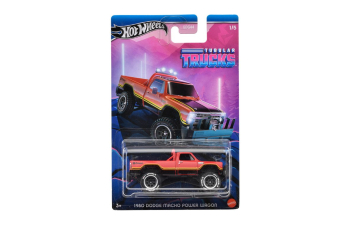 DODGE Macho Power Wagon (1980), red/black