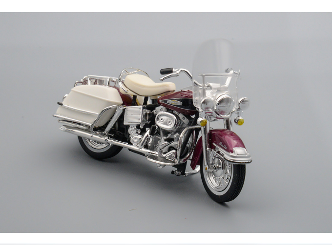 HARLEY DAVIDSON (1968) FLH Electra Glide, White/Red