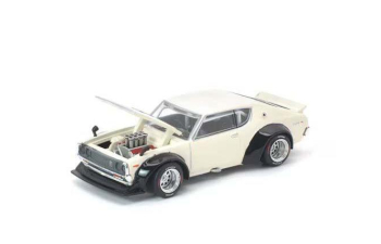NISSAN Skyline KPGC110 Kenmeri, white