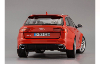 AUDI RS6 Avant, red