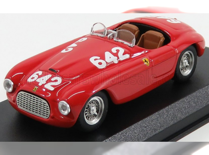 FERRARI 166mm Barchetta Ch.0010 N642 Mille Miglia (1949) Taruffi - Nicolini, Red