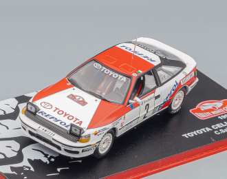 TOYOTA Celica GT4 #2 C. Sainz - L.Moya, white / red