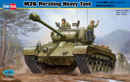 Сборная модель Танк M26 Pershing Heavy Tank