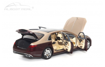 MERCEDES-BENZ-Maybach S-Class S680 (2021), Kalahari Gold / Rubellite Red