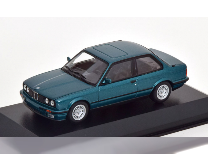 BMW 3er E30 Saloon (1986), green-metallic