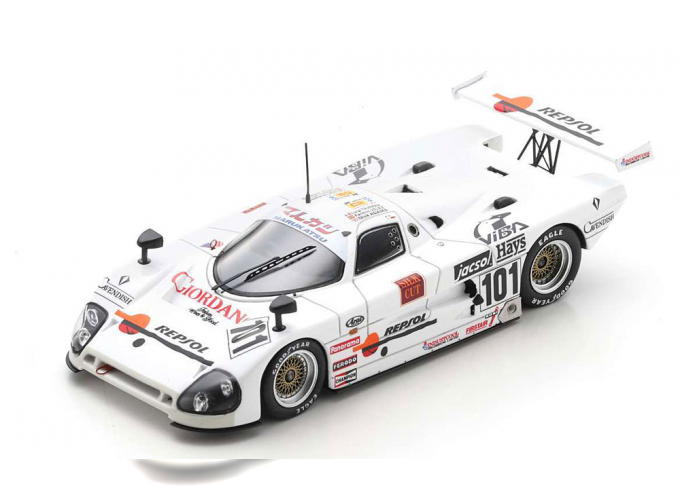 SPICE SE88C No 101 24h Le Mans, Velez/Adams/Taverna (1989)