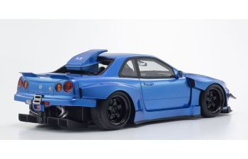 NISSAN Skyline GT-R (R34) Khyzyl Saleem (2007), blue