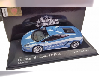 LAMBORGHINI Gallardo LP 560-4 Polizia (2009), blue