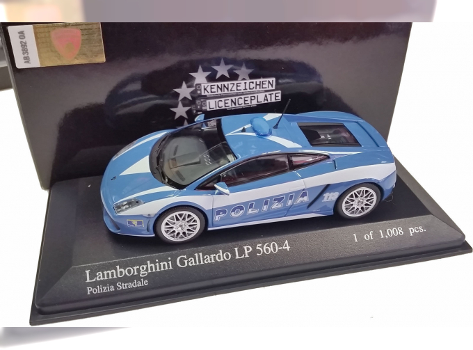 LAMBORGHINI Gallardo LP 560-4 Polizia (2009), blue