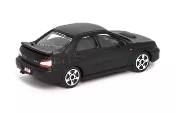 SUBARU Impreza WRX STI (2002), black 