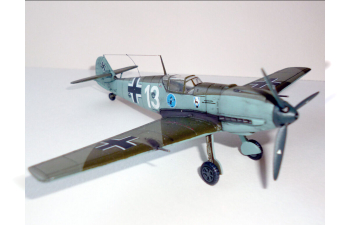 Сборная модель Самолет Messerschmitt Bf - 109 E