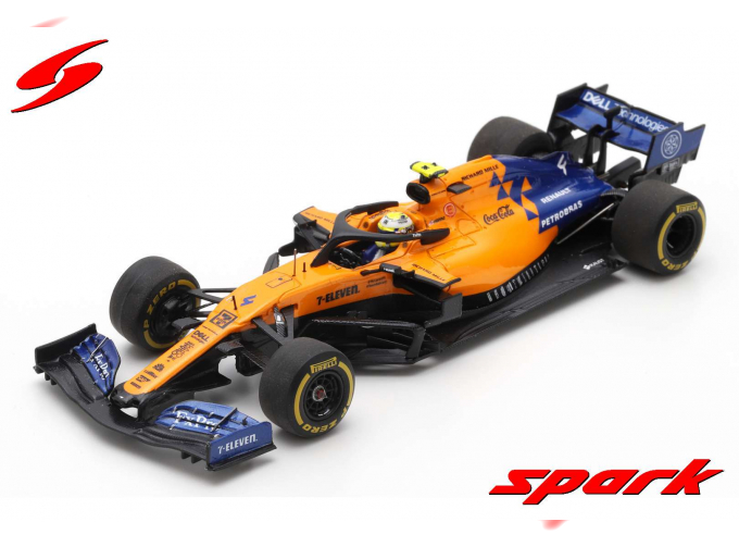 McLaren F1 Team #4 TBC 2019 McLaren MCL34 Lando Norris