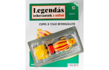 Csepel D-733.02 бетономешалка, Legendas teherautok 28, yellow