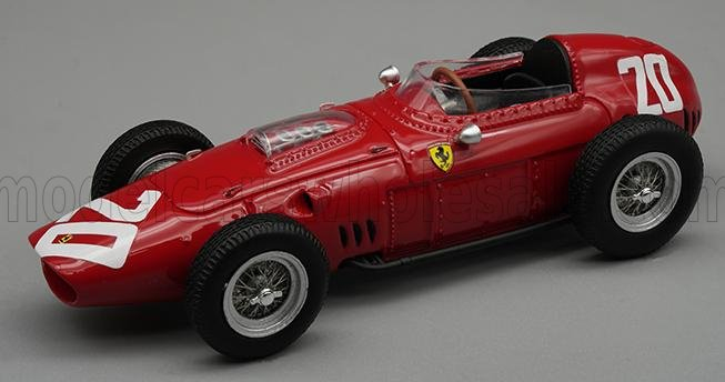 FERRARI F1 Dino 246/256 Team Scuderia Ferrari №20 Winner Monza Italy Gp (1960) Philip Hill , Red