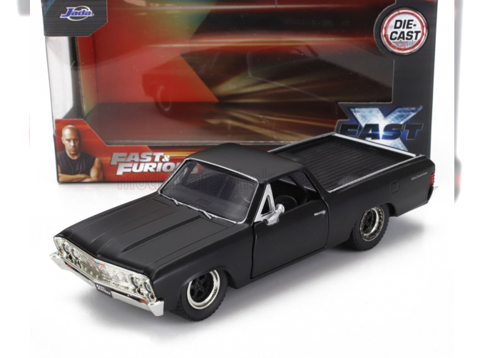 CHEVROLET El Camino Pick-up (ff10) Custom (1967) - Fast & Furious, Matt Black