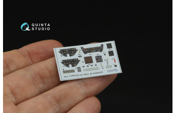 3D Декаль интерьера кабины Bf 109E-3/E-4 (Dragon)