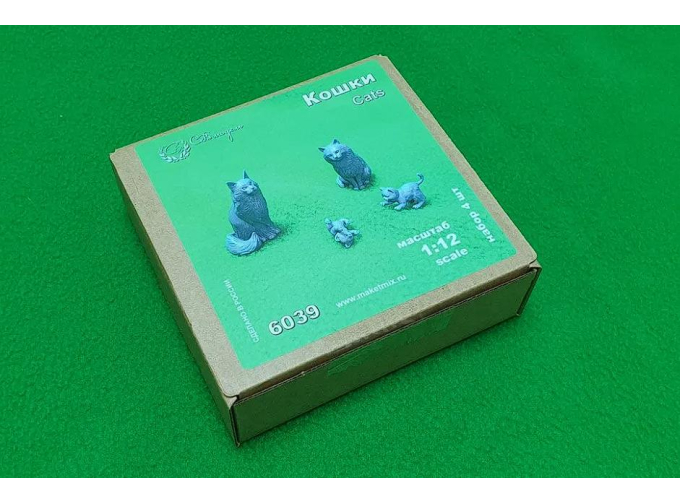 Набор фигурок "кошки", 4 шт
