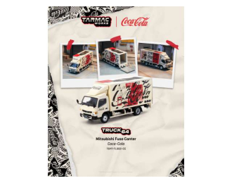 Mitsubishi Fuso Canter *COCA- COLA*, white/red/black