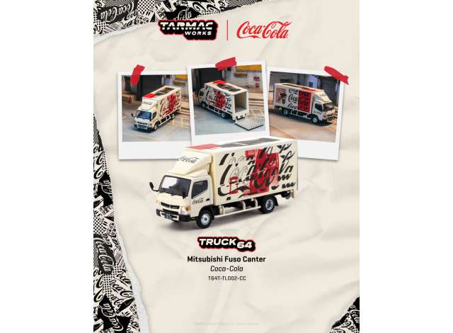 Mitsubishi Fuso Canter *COCA- COLA*, white/red/black