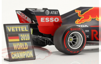 Табличка (пит-боард) Red Bull RB6 Sebastian Vettel (2010)