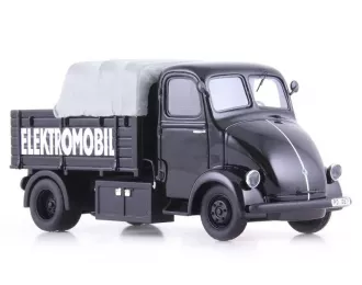  SKODA Elektromobil (1944), black