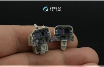 3D Декаль интерьера кабины AH-1Z Zulu Cobra/Viper (KittyHawk) (малая версия)