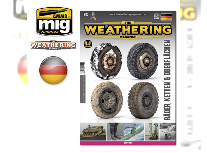 THE WEATHERING MAGAZINE #25 – Räder, Ketten & Oberflächen DEUTSCH