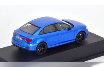 AUDI RS3 Saloon (2016), blue metallic