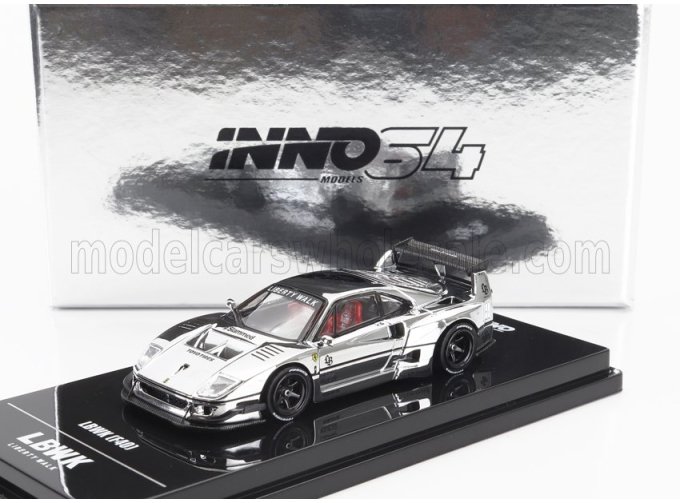 FERRARI F40 Lbwk Liberty Walk (1990), Chrome