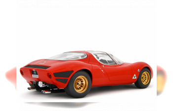 ALFA ROMEO 33 Coupe Stradale Museum Version (1967), красный