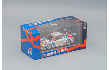 PORSCHE 911 GT3 RSR 24h Le Mans Narac/Long/Pilet (2009), white / red