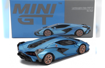 LAMBORGHINI Sian Fkp 37 Hybrid Lhd (2020), Blue Aegir