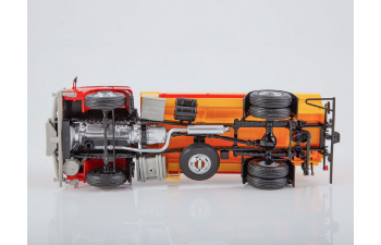 SKODA LIAZ 100.850 SA8, красный / оранжевый