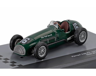 FERRARI F1 125 №16 Season (1950) Alberto Ascari - Con Vetrina - With Showcase, Green