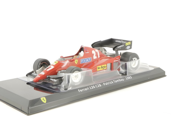 FERRARI 126 C2B - 1983 - Patrick Tambay, Les Grandes Ferrari F1 Mythe et Passion