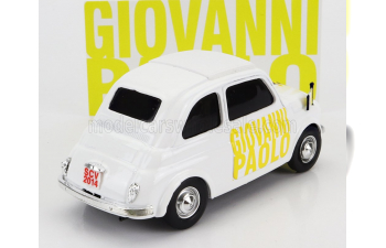 FIAT 500 Papa Giovanni Paolo Ii - Beato Lui, White