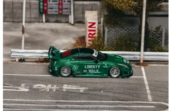 NISSAN GT-R (R35) LB Super Silhouette (2026), emerald green 