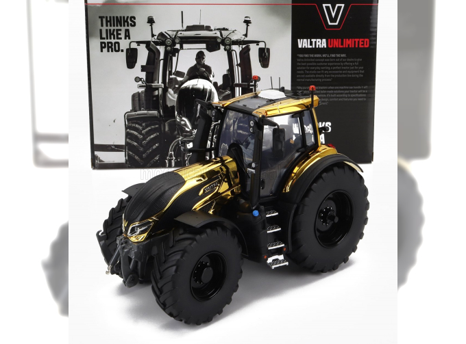 VALTRA Q305 Unlimited Tractor (2020) - Gold Edition, Gold Black