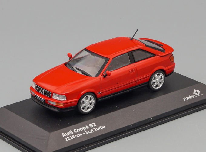 AUDI 80 (s2) Turbo Coupe (1994), Red