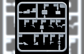 Сборная модель Аксессуары SOVIET INFANTRY WEAPONS & EQUIPMENT