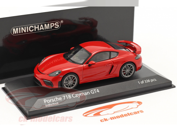 PORSCHE 718 CAYMAN GT4 (982) - 2020 - INDISCHROT