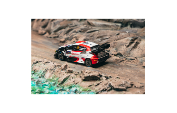TOYOTA GR Yaris Rally1 Hybrid #69 Kalle Rovanpera/Jonne Halttunen Central European Rally (2023), white/red/black