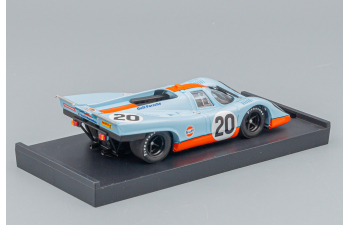 PORSCHE 917k Team John Wyer Automotive Engineering Gulf N20 24h Le Mans (1970) J.Siffert - B.Redman - 50th Anniversary Gulf Racing, Light Blue Orange