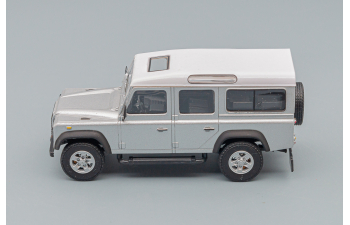 LAND ROVER Defender, silver / white