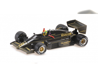 LOTUS F1 97t Renault Turbo Team Lotus №12 Winner Portugal Gp (1985) Ayrton Senna, Black