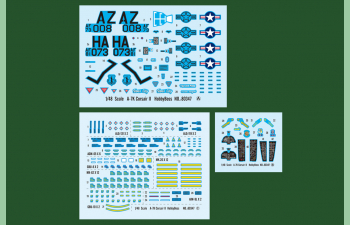 Сборная модель A-7K Corsair II