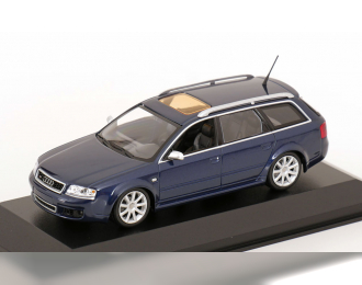 AUDI RS6 Avant Sw Station Wagon (2002), blue metallic