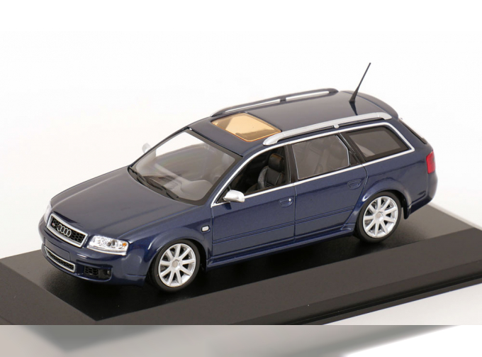 AUDI RS6 Avant Sw Station Wagon (2002), blue metallic