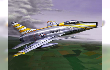 Сборная модель Американский истребитель F-100D SUPER SABRE