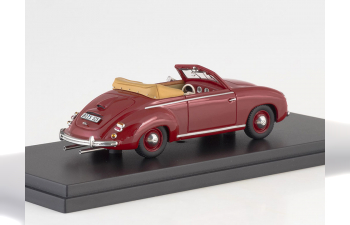 VOLKSWAGEN Dannenhauer and Stauss Convertible, dark red